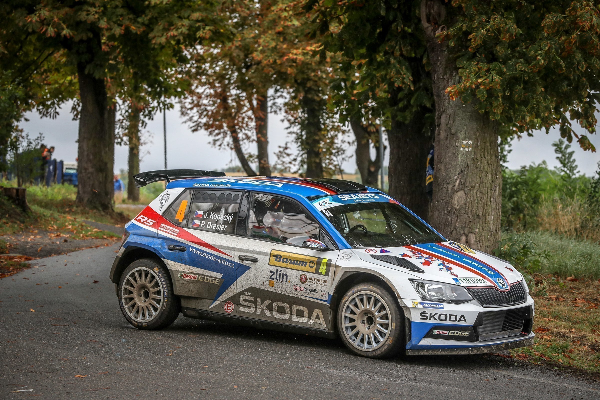 В этом году Копецки борется за титул в чемпионате WRC 2