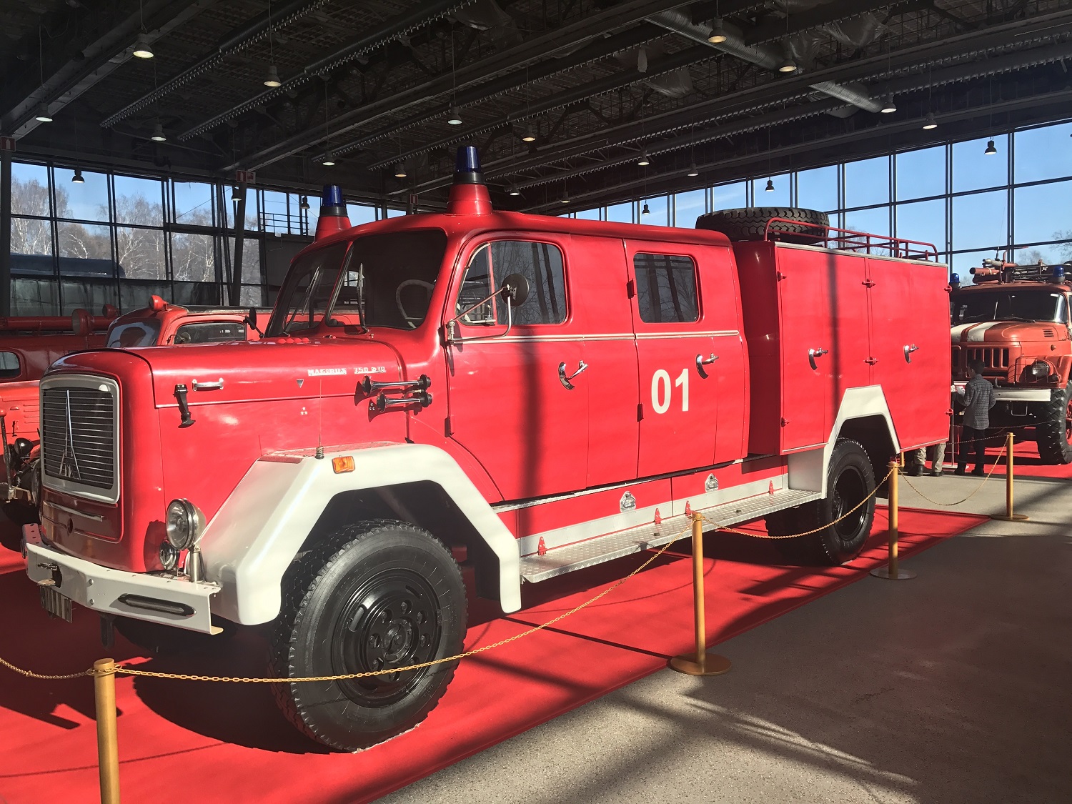 Пожарный автомобиль Scania vabis