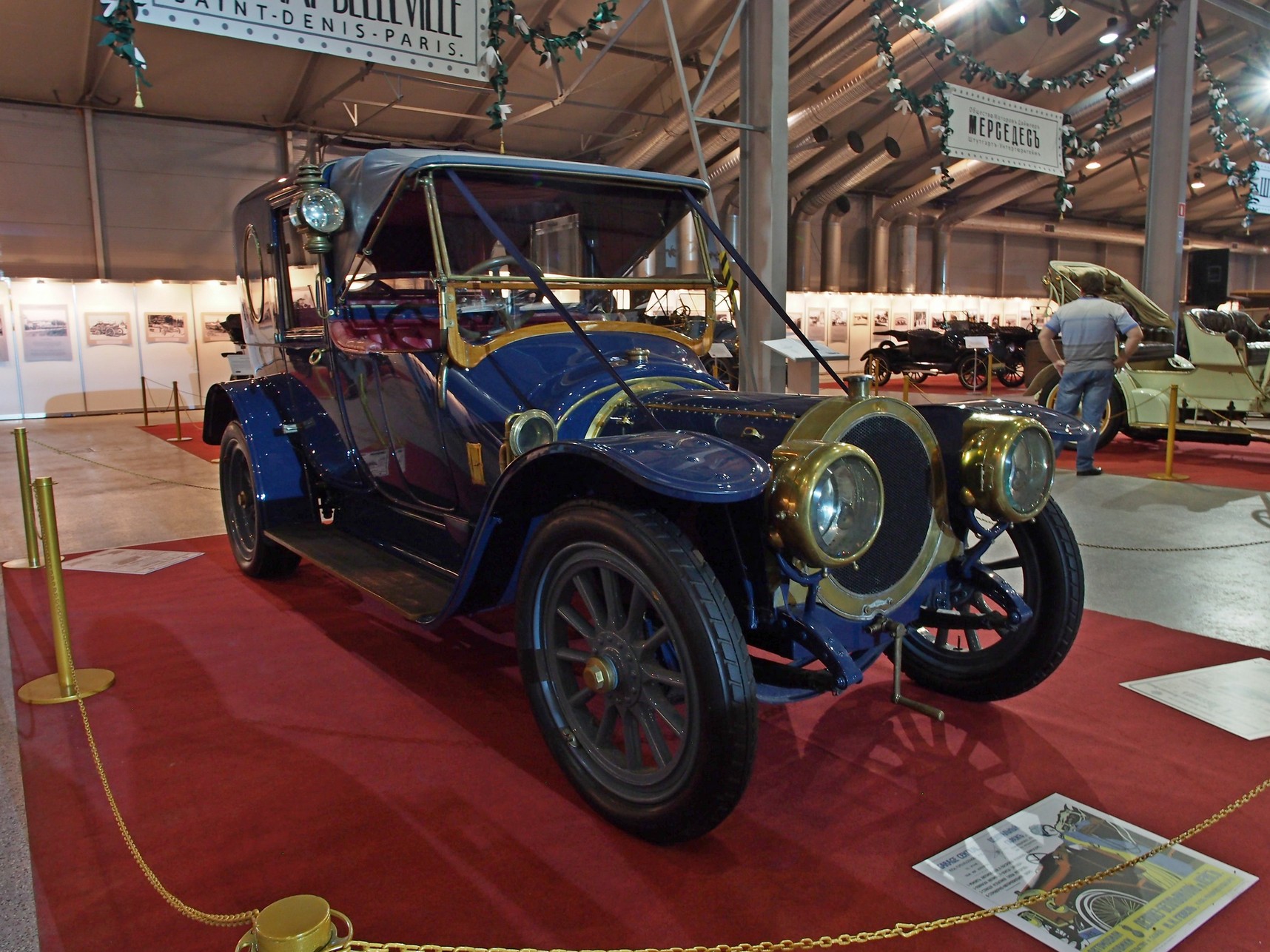 Ретро автомобиль Delaunay-Belleville 35CV выпуска 1912 года