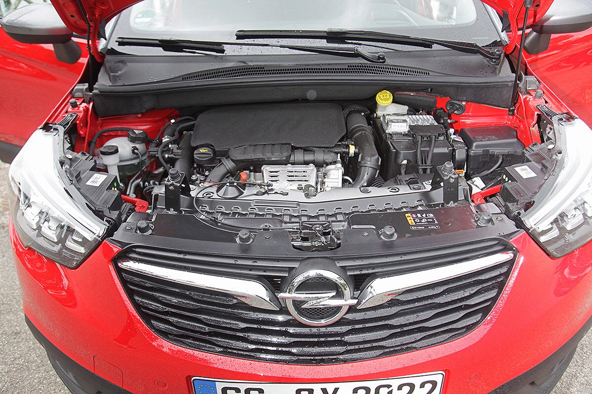 Opel Crossland X мотор