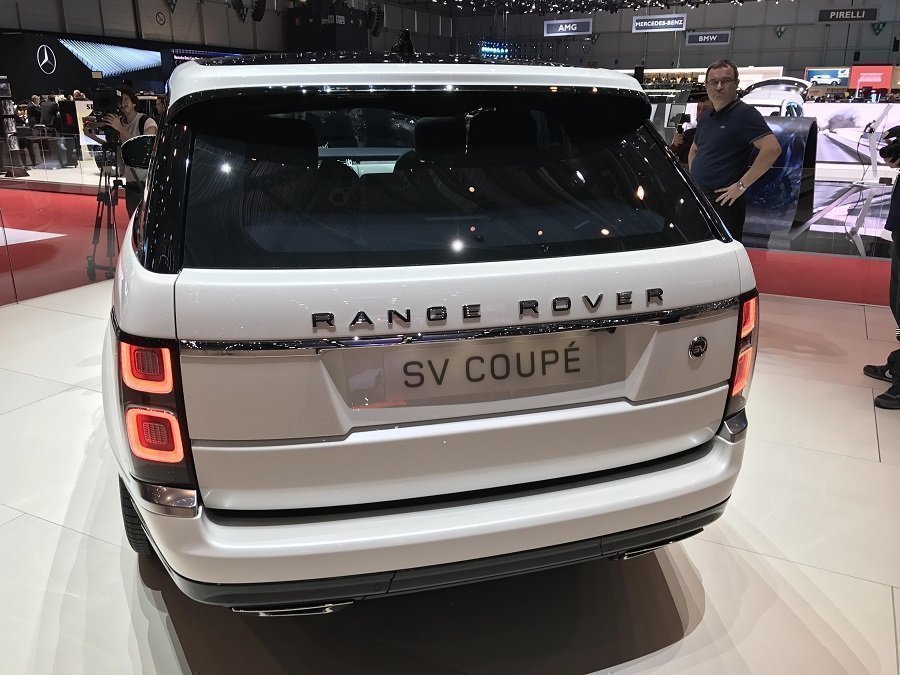 Range Rover SV Coupe вид сздаи