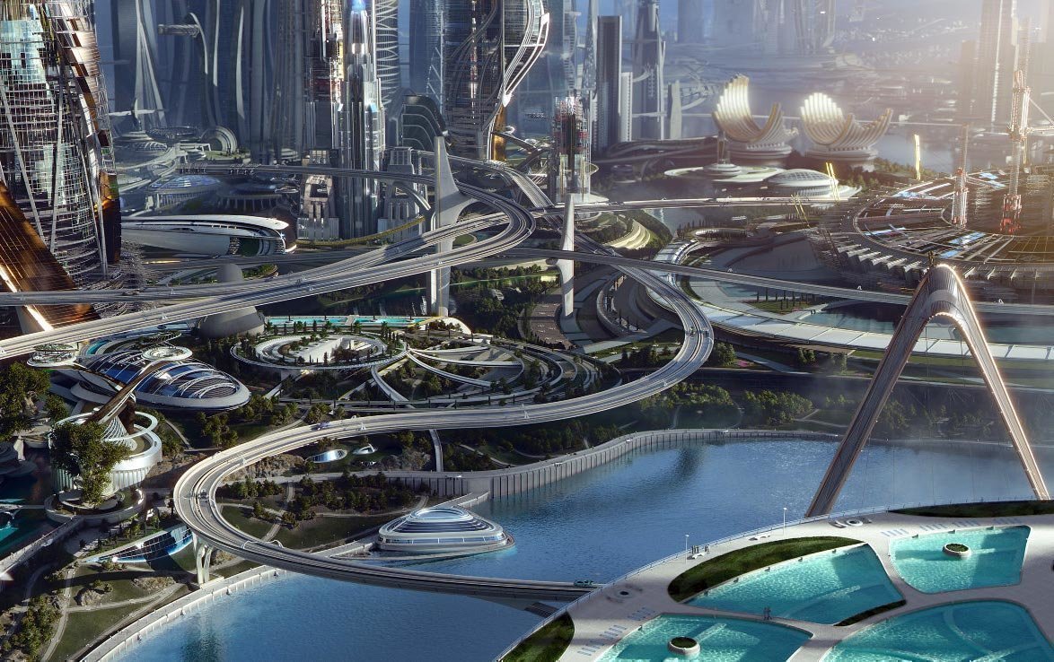 Земля будущего фильм город